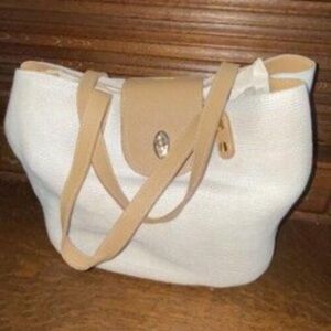 Eric Javits White Handbag